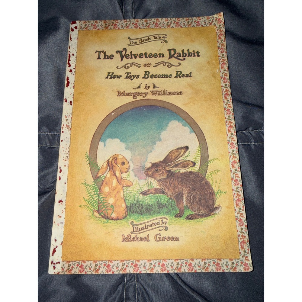 Vintage 1981 The Velveteen Rabbit Margery Williams Michael Green Running Press